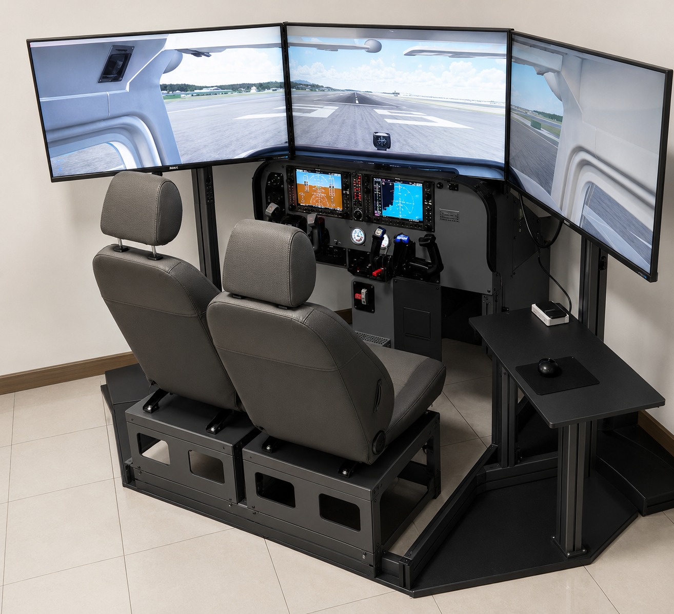 CESSNA 172 instrument panel image
